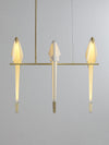 Paper Crane Bird Led Chandelier