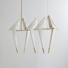 Paper Crane Bird Led Chandelier