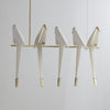 Paper Crane Bird Led Chandelier