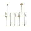 Paper Crane Bird Led Chandelier