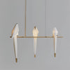 Paper Crane Bird Led Chandelier