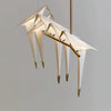 Paper Crane Bird Led Chandelier