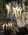 Paper Crane Bird Led Chandelier
