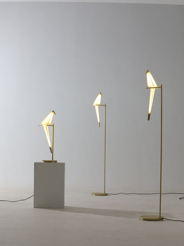 Paper Crane Floor Lamp