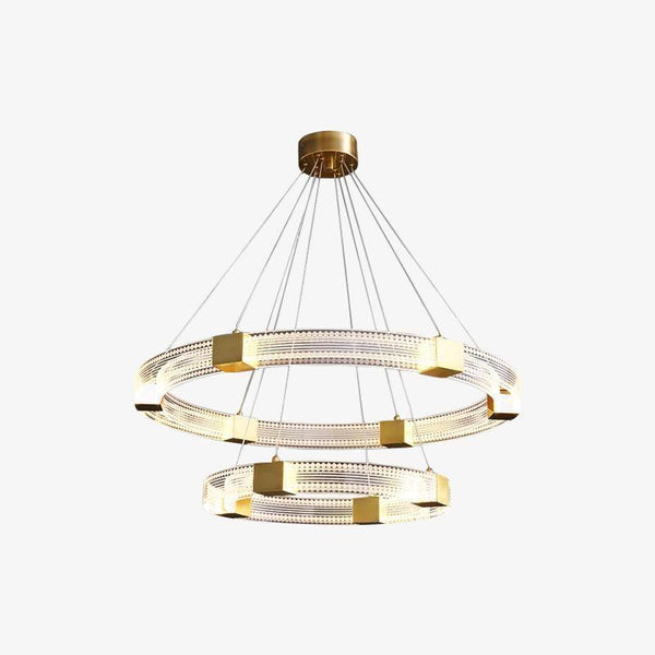 Parallel Ring Led Chandelier