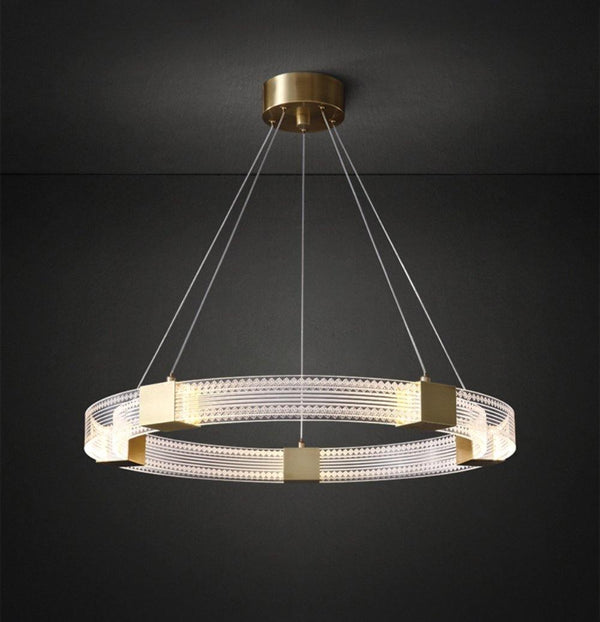 Parallel Ring Led Chandelier