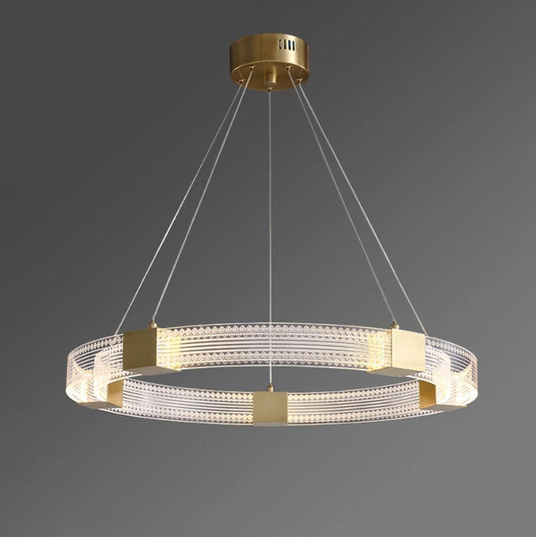 Parallel Ring Led Chandelier