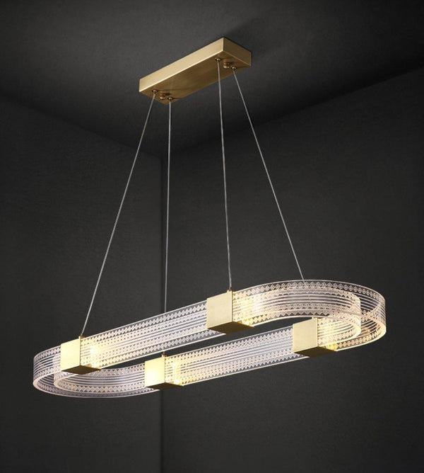 Parallel Ring Led Chandelier