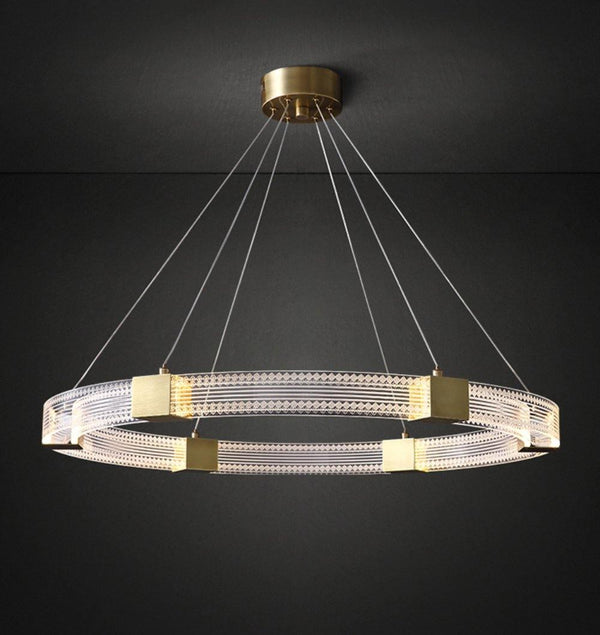 Parallel Ring Led Chandelier