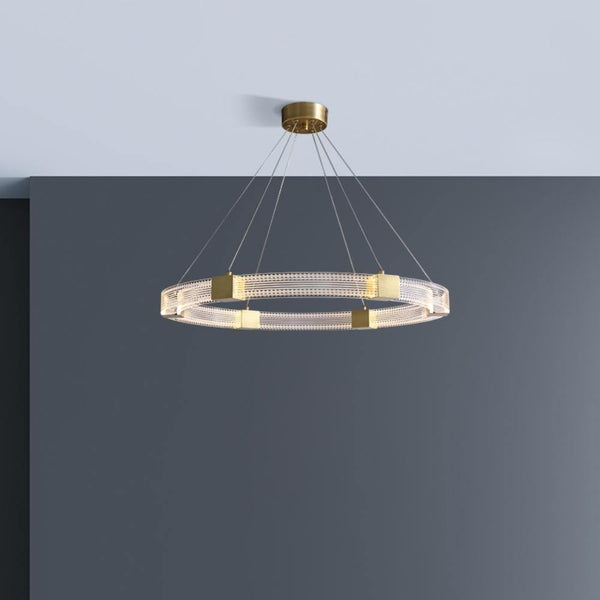 Parallel Ring Led Chandelier