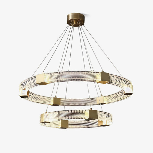 Parallel Ring Led Chandelier