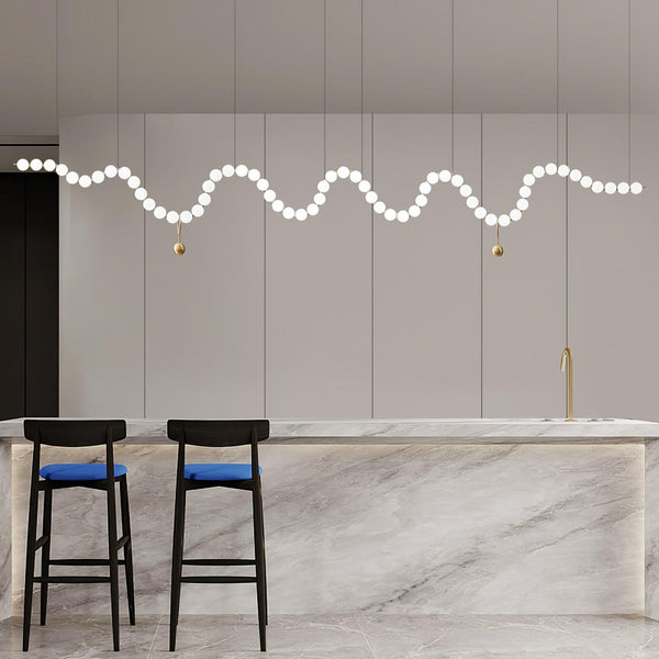 Pearl Necklace Chandelier
