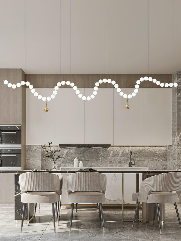 Pearl Necklace Chandelier