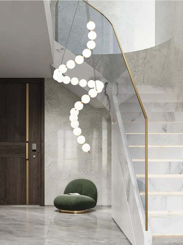 Pearl Necklace Chandelier