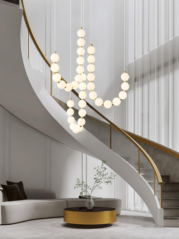 Pearl Necklace Chandelier