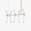 Paper Crane Bird Led Chandelier
