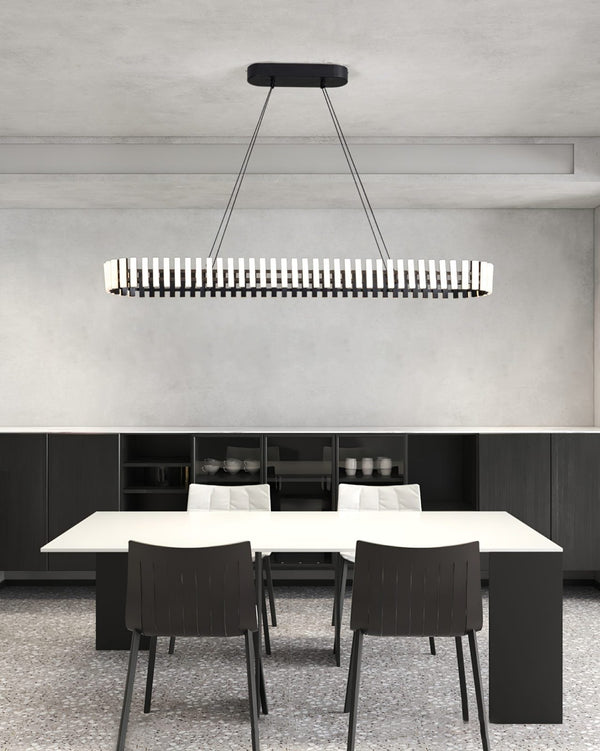 Piano Restaurant Chandelier