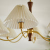 Pleated Chandelier