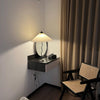 Pleated Hat Table Lamp