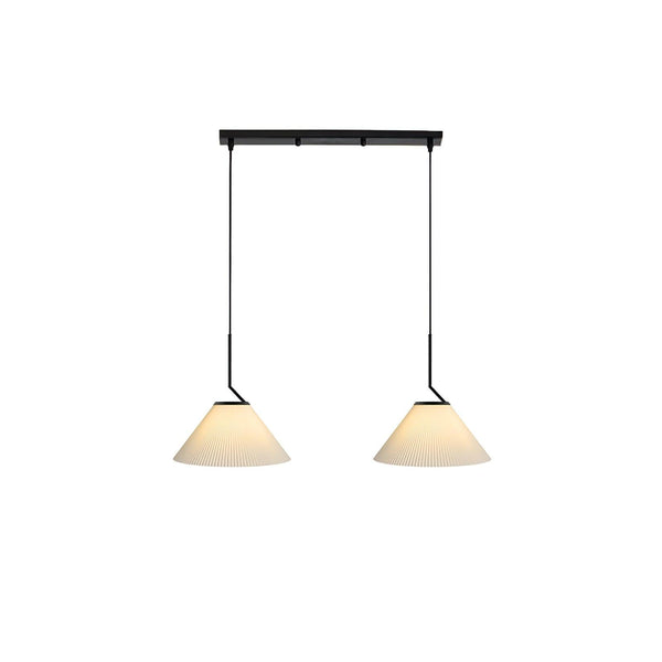 Pleated Skirt Pendant Light