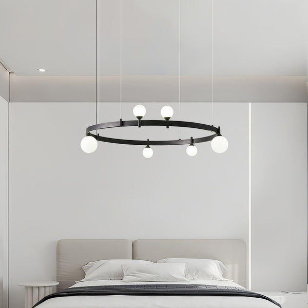 Pomi Round Chandelier Ceiling Light Fixture