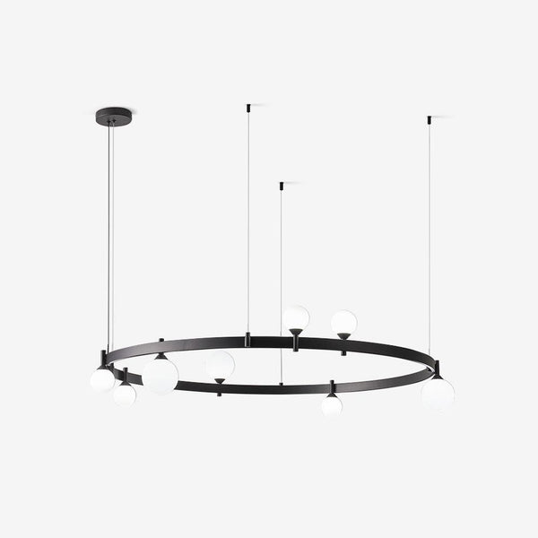 Pomi Round Chandelier Ceiling Light Fixture