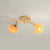 Pumpkin Multi Head Ceiling Lamp