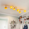 Pumpkin Multi Head Ceiling Lamp