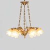 Putti Statuettes Brass Suspension