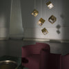 Pyrite chandelier