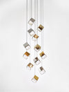 Pyrite chandelier