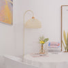 Rattan Arch Floor Lamp