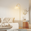 Rattan Arch Floor Lamp