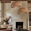 Rattan Wave Pendant Light
