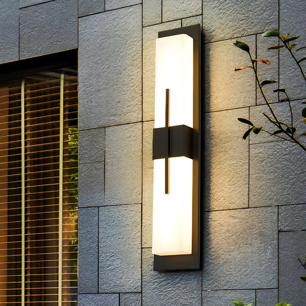 Black Modern Outdoor Wall Lamp Li002111