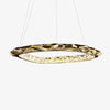 Resin Circlet Brass Pendant Lamp
