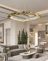 Resin Circlet Brass Pendant Lamp