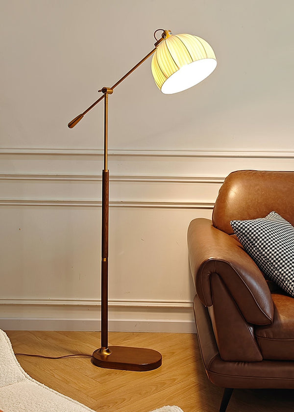 Retro Fabric Floor Lamp