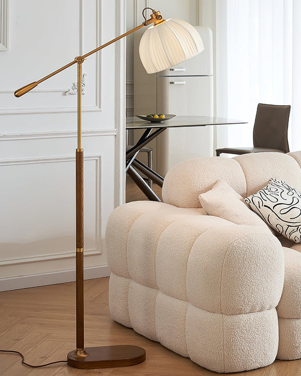 Retro Fabric Floor Lamp