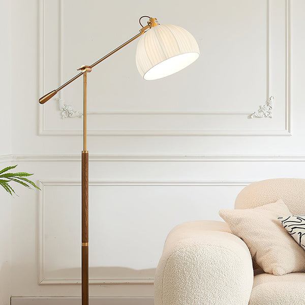 Retro Fabric Floor Lamp