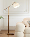 Retro Fabric Floor Lamp