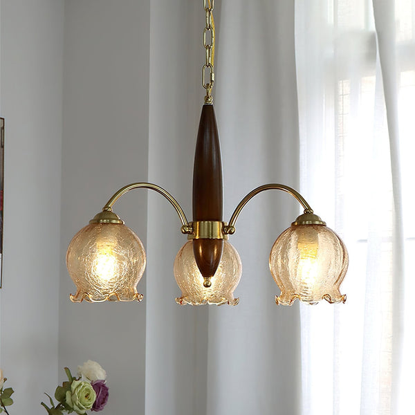 Retro Petal Chandelier