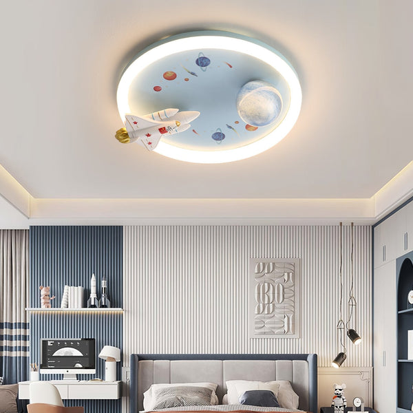 Rocket Planet Ceiling Light