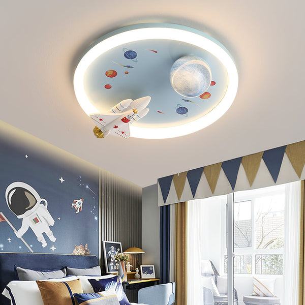 Rocket Planet Ceiling Light