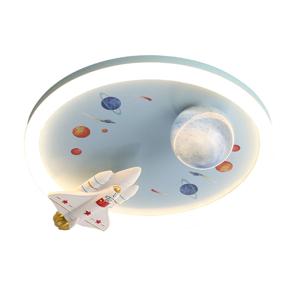 Rocket Planet Ceiling Light