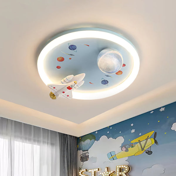 Rocket Planet Ceiling Light