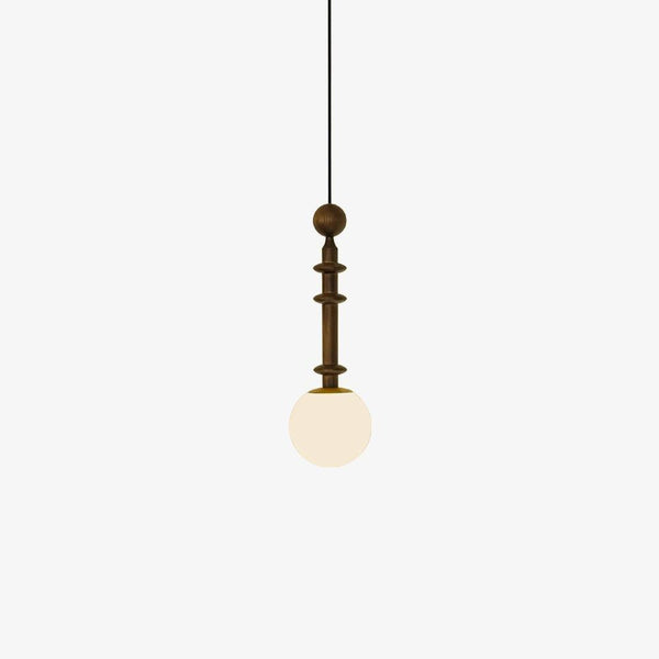 Roman Column Small Pendant Light