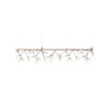 Rose Gold Firefly Led Chandelier