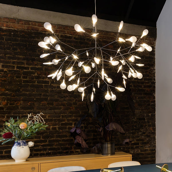 Rose Gold Firefly Led Chandelier