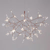 Rose Gold Firefly Led Chandelier